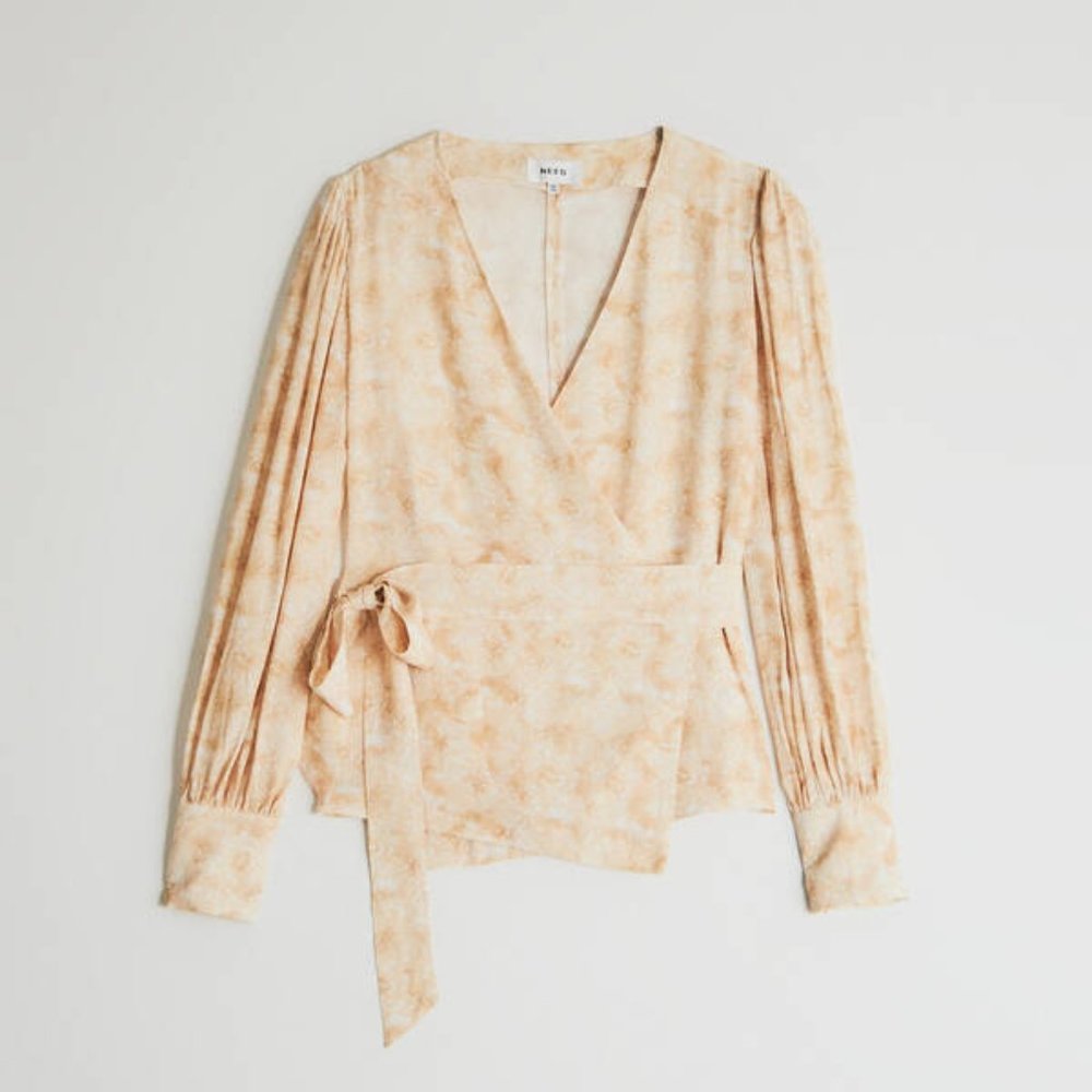Wrap blouse from NEED